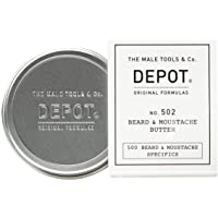Los mejores  - DEPOT NO. 502 BEARD &amp- MOUSTACHE BUTTER BURRO BARBA E BAFFI 30 ML